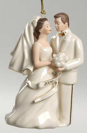 Bride And Groom Ornaments 2009-Bride And Groom - No Box