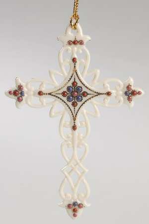 Annual Pierced Cross Ornament by Lenox