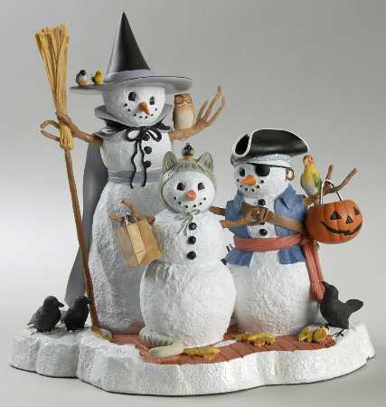 Lynn Bywaters Snowman Collection A Halloween Adventure - No Box