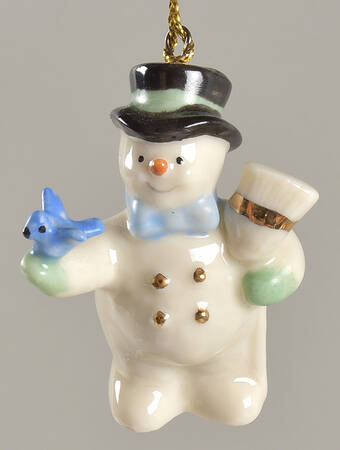 Snow Pals Tree Snowman With Bird - No Box
