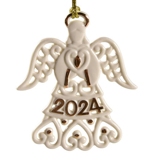 A Year To Remember Ornament 2024-Angel - No Box
