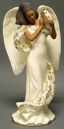 African American Angel Collection Malenga, Angel Of Song - Boxed