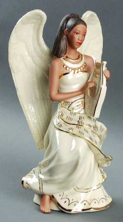 African American Angel Collection Amadi, Angel Of Happiness - No Box
