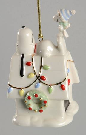 Whimsical Snoopy Ornaments Snoopy's Home For The Holidays - Boxed