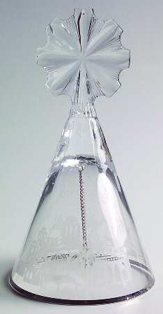Crystal Christmas Bell by Lenox