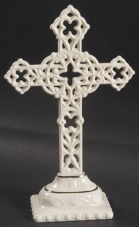 China Treasures Cross Pierced Standing Cross - No Box