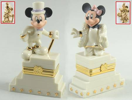Disney Sweethearts Mickey & Minnie 75th Anniversary-Set Of  - Boxed