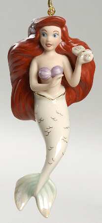The Little Mermaid Ariel's Christmas Dream Orname - No Box