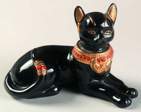 Classic Cat Collection Cat Goddess Of The Sun And Moon - With Box