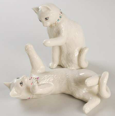 Classic Cat Collection Playing Pat-A-Cake - No Box