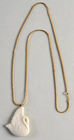 Lenox Jewelry Swan Necklace - No Box