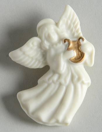 Lenox Jewelry Heavenly Harmony-Angel W/ Harp Pin - No Box
