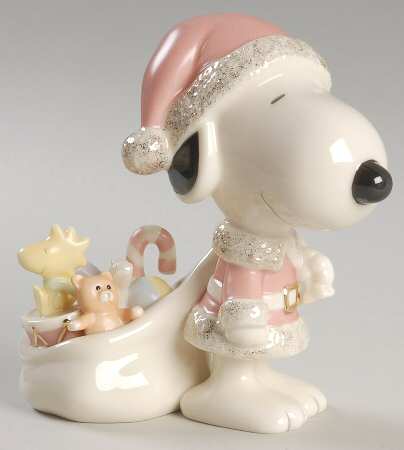 Peanuts Figurines Snoopy Claus - No Box