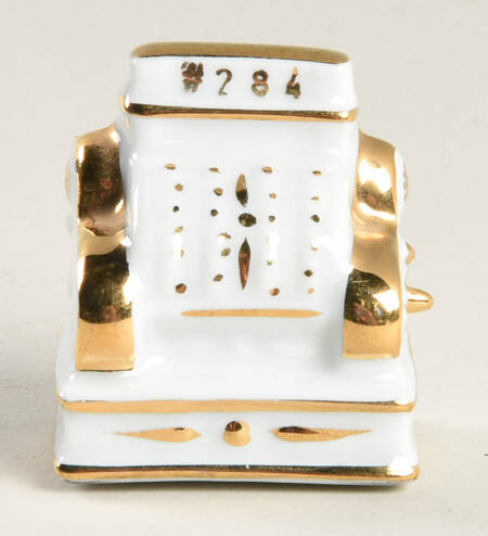 Limoges Miniature Figurines & Giftware Mini Cash Register - No Box