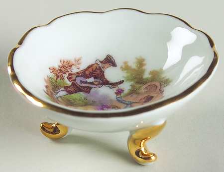 Limoges Miniature Figurines & Giftware Mini Footed Bowl-Serenade - No Box