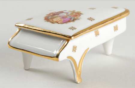 Limoges Miniature Figurines & Giftware Piano Box - No Box