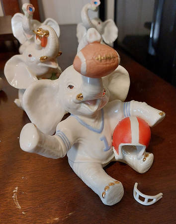 Mini Classic Elephants All Star Quarterback - No Box