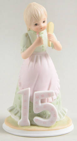 Birthday Girls-The Christopher Collection Fifteen-Pink Apron - No Box