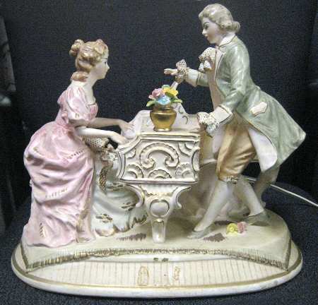 Ardalt Figurines Couple With Piano - No Box