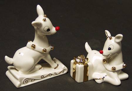 Rudolph the Red-Nosed Reindeer Rudolph Salt & Pepper Set - Boxed