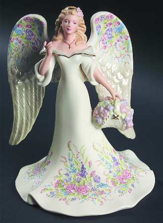 Rhyn Rivet Figurines Rose Of Heaven-Angel - No Box