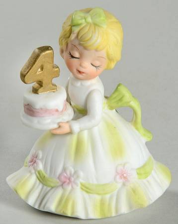 Birthday Girl Girl With Cake-4 - Boxed