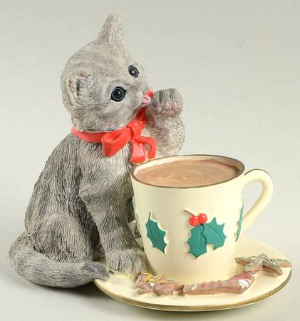 Sweet Kitties Sculpture Collection Kitty's Taste Of The Holidays - No Box