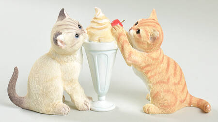 Sweet Kitties Sculpture Collection Sundae Social - Boxed