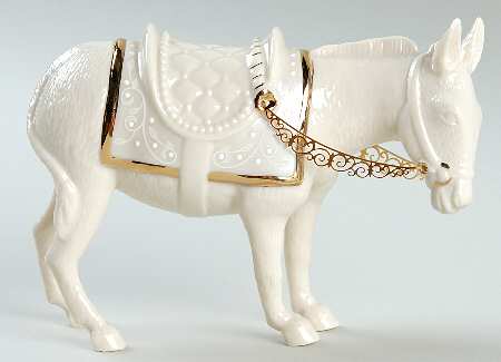 Innocence Nativity Donkey-W-5 1/2" - Boxed