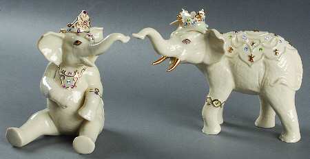 Royal Court Elephants by Lenox