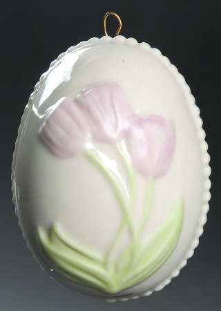 Easter Traditions Tree Egg W/ Tulips - No Box
