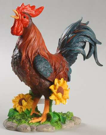 Rooster Figurines by Lenox