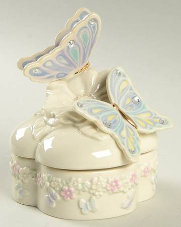 Lenox Music Boxes Wings Of Splendor-Wind Beneath My Wings - No Box