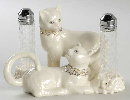 Sitting Pretty Salt &amp; Pepper by Lenox