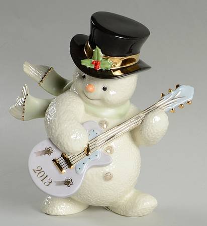 Annual Snowman Snowy Rocker - Guitar - Boxed
