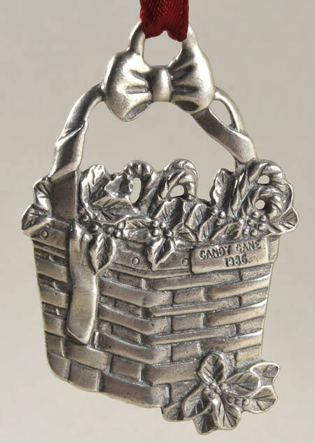 Christmas Basket Collection 1986-Candy Cane - Boxed