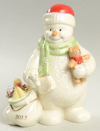 Annual Christmas Snowman 2013 Snowman - No Box