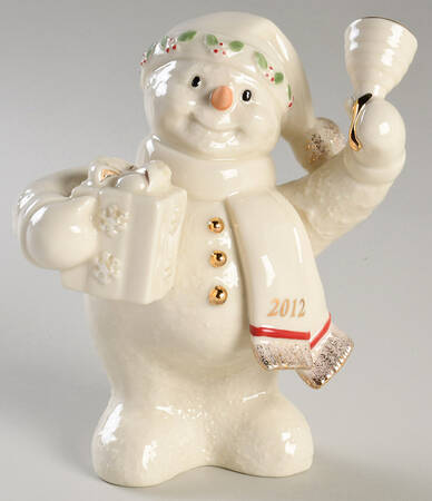 Annual Christmas Snowman 2012 Snowman  - No Box