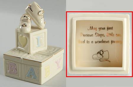 Celebrate a Moment Precious Steps - Boxed