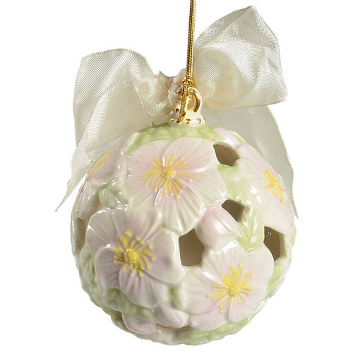 Annual Kissing Ball 2015 Christmas Rose - No Box