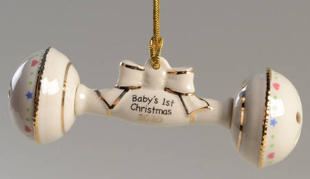 Baby's First Christmas-Rattle 2020-Rattle - Boxed