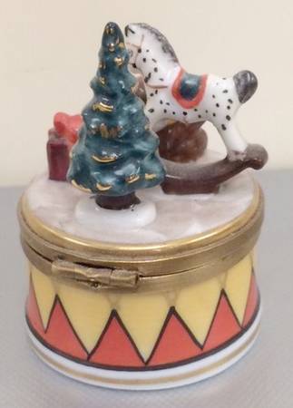 La Seynie Limoges Boxes Rocking Horse - No Box