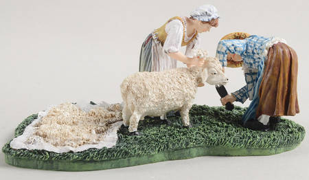 Williamsburg (Large) Shearing Sheep - No Box