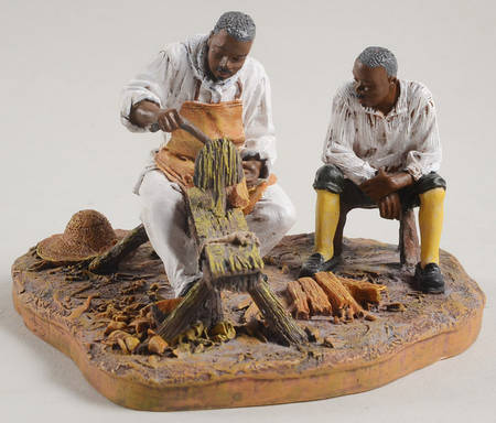 Williamsburg (Large) Carpenter Teaching Son - Boxed