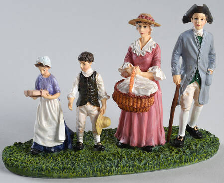 Williamsburg (Large) Colonial Family - Boxed
