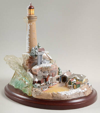 Lighthouse Collection Light At The Northern Point - Boxed