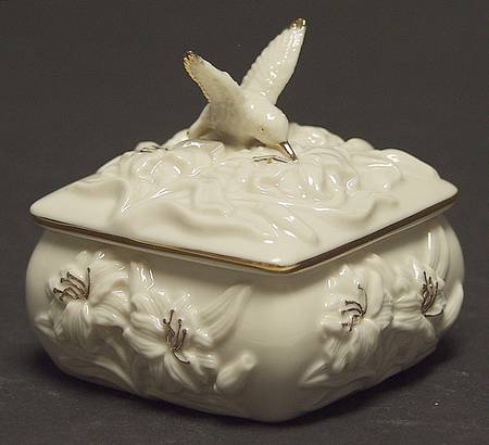 Lenox Boxes Enchanted Hummingbird Box - No Box