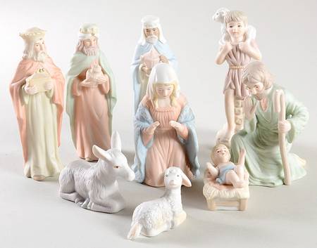 Christopher Collection Nativity by Lefton
