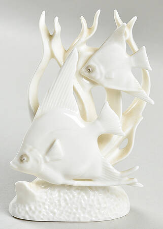 All White Giftware Fish In Seaweed - No Box by Lenwile-Ardalt