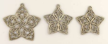 Pewter Ornaments by Longaberger (Metal)